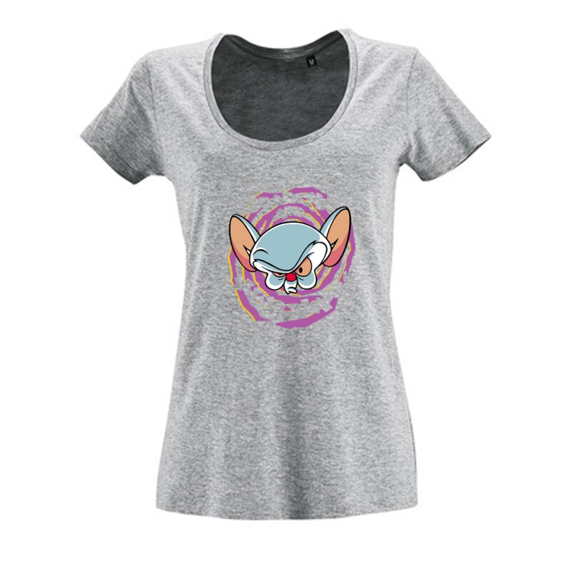 Brain hypnotizes Női O Nyakú Póló