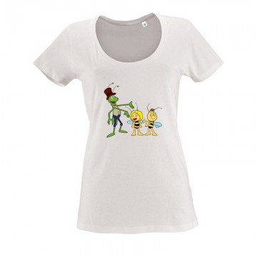 Maja Flip és Vili Női O Nyakú Póló