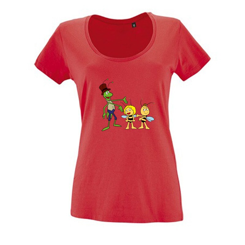 Maja Flip és Vili Női O Nyakú Póló