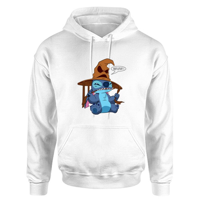 Hufflepuff stitch Unisex Kapucnis Pulcsi