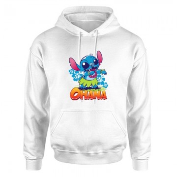 Ohana Stitch Unisex Kapucnis Pulcsi