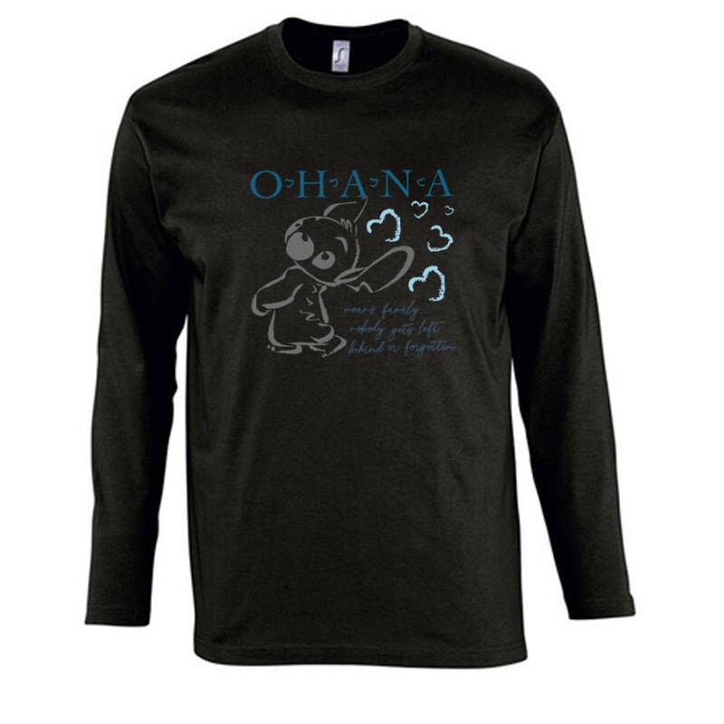 Ohana Stitch 2 Hosszú Ujjú Póló