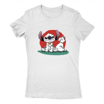 101 Stitch Női Póló