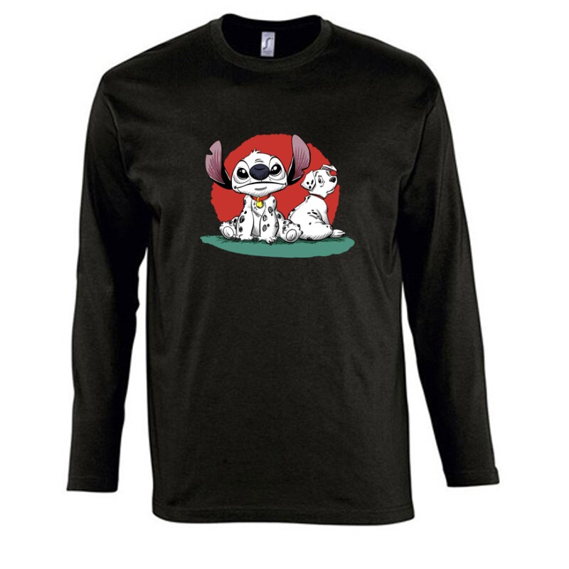 101 Stitch Hosszú Ujjú Póló