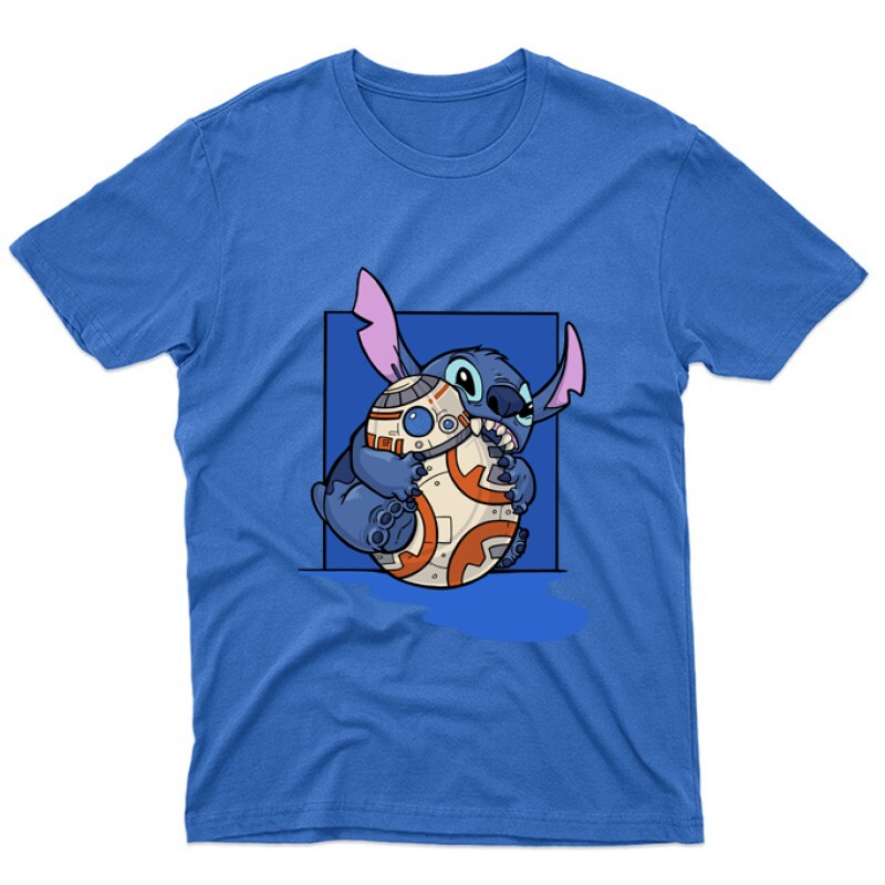 Stitch Star wars Unisex Póló