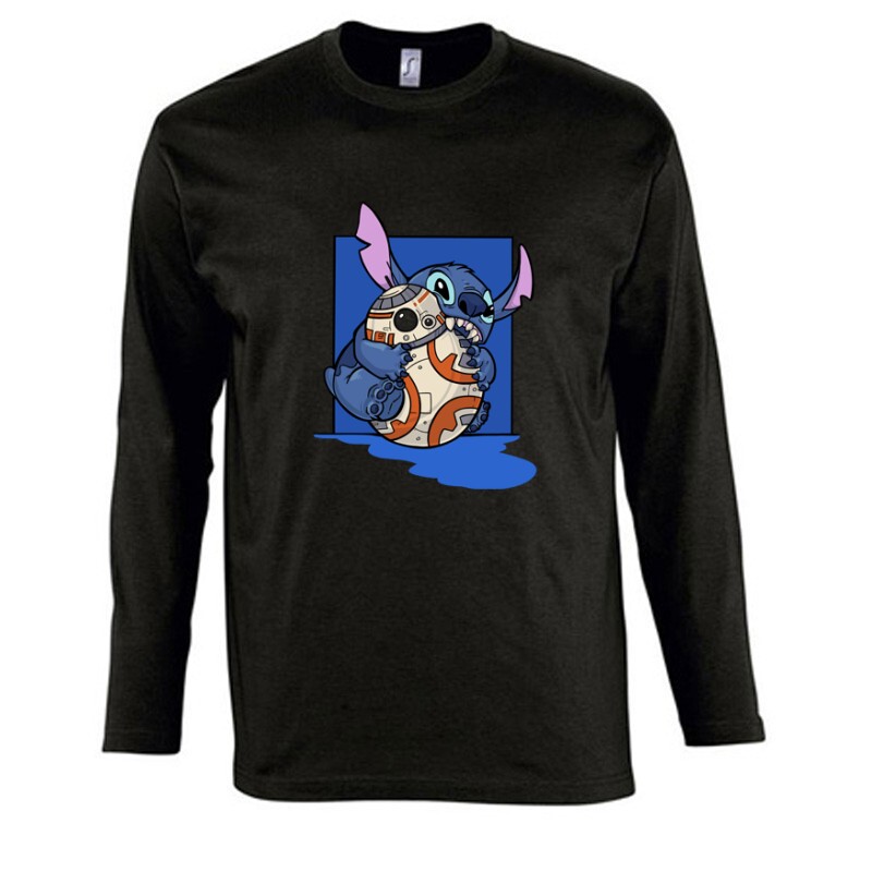Stitch Star wars Hosszú Ujjú Póló