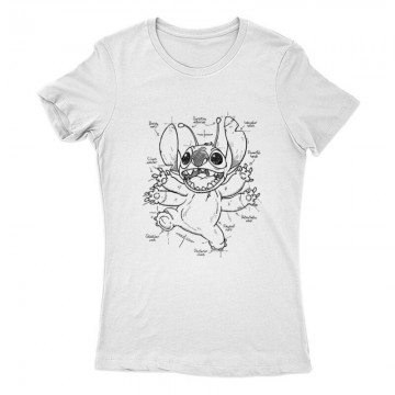 Stitch Layout Női Póló