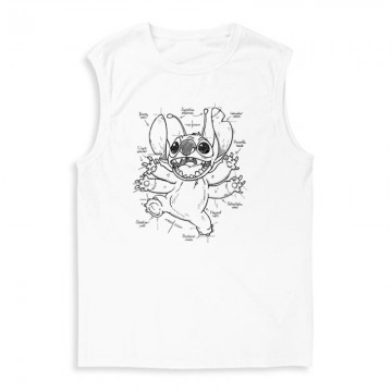 Stitch Layout Férfi Trikó