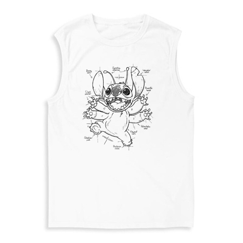 Stitch Layout Férfi Trikó