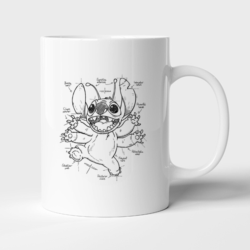 Stitch Layout Bögre