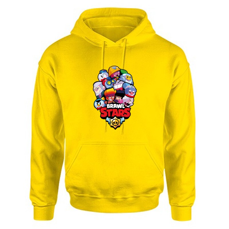 Brawl Stars Character 2 Unisex Kapucnis Pulcsi