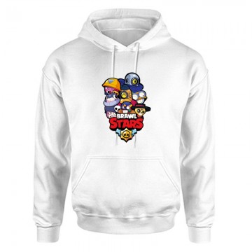 Brawl Stars Rare Brawlers Unisex Kapucnis Pulcsi