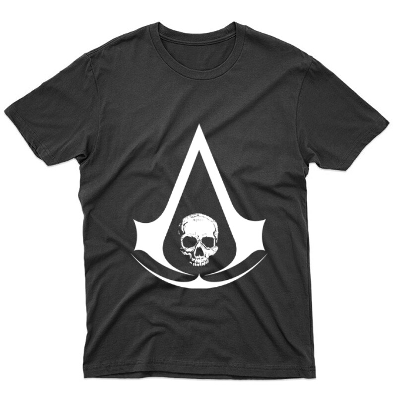 Assassins Creed 4 Black Flag Unisex Póló