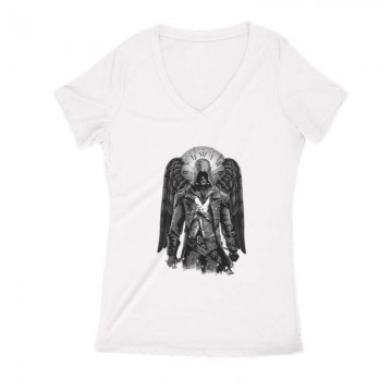 Assassins Creed Master Női V Kivágott póló