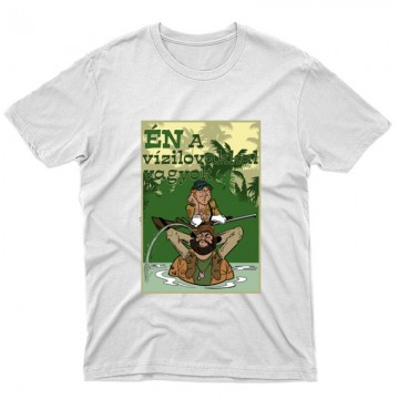 Én a vízilovakkal vagyok Unisex Póló