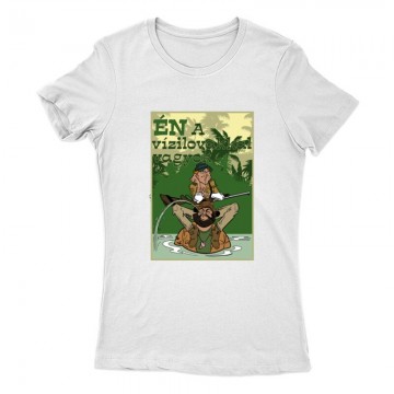 Én a vízilovakkal vagyok Női Póló