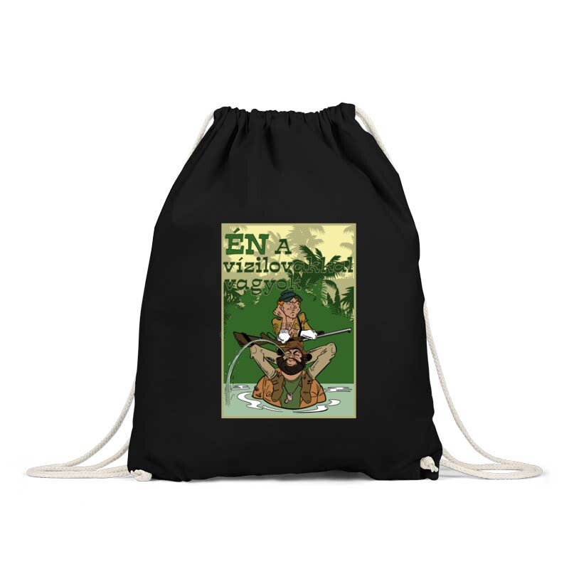 Én a vízilovakkal vagyok Hátizsák