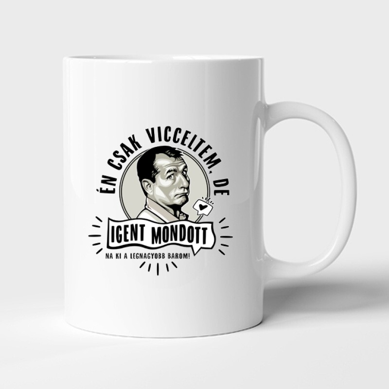 Én csak vicceltem, de Bögre