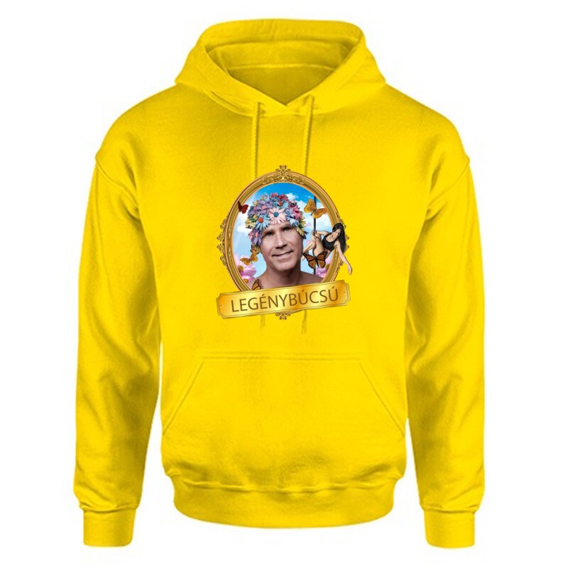 Will Ferrell Legénybúcsú Unisex Kapucnis Pulcsi