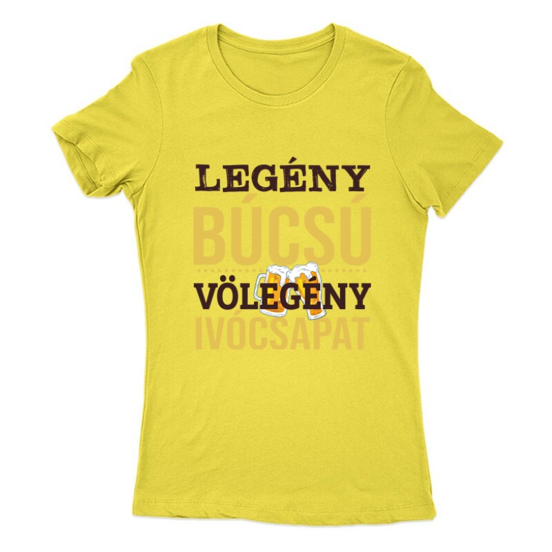 Völegény Ivócsapat Női Póló