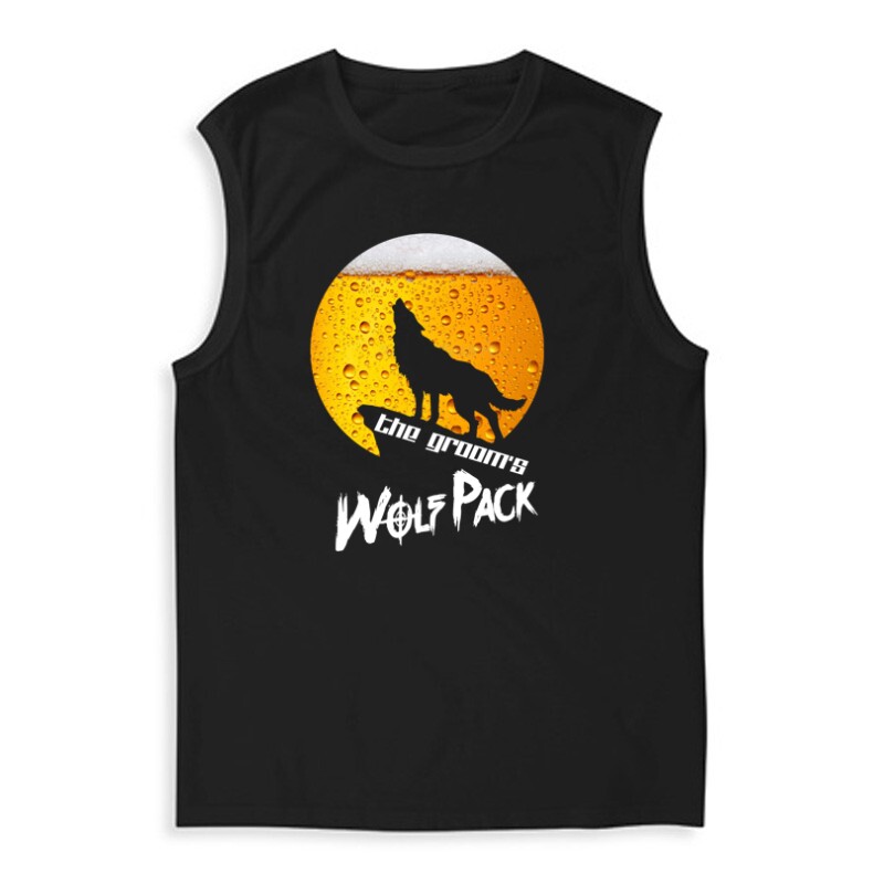 Groom's Wolf Pack Férfi Trikó