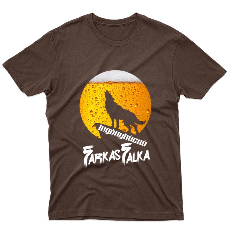 Legénybúcsú Farkasfalka Unisex Póló