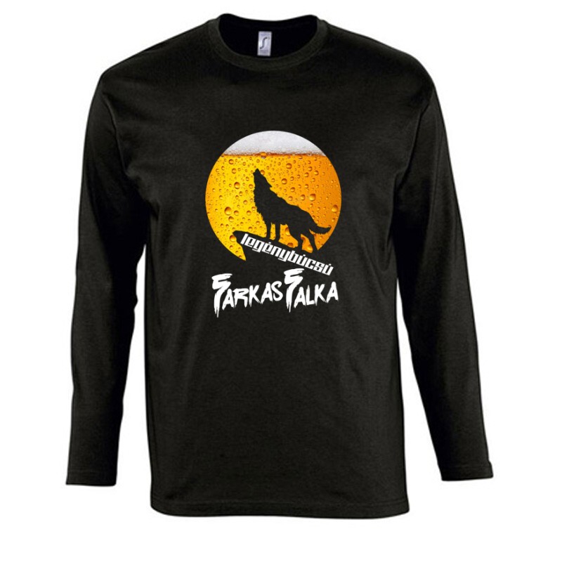 Legénybúcsú Farkasfalka Hosszú Ujjú Póló