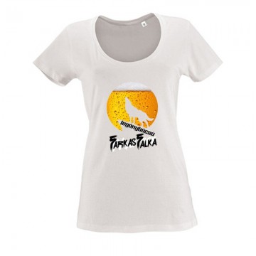 Legénybúcsú Farkasfalka Női O Nyakú Póló