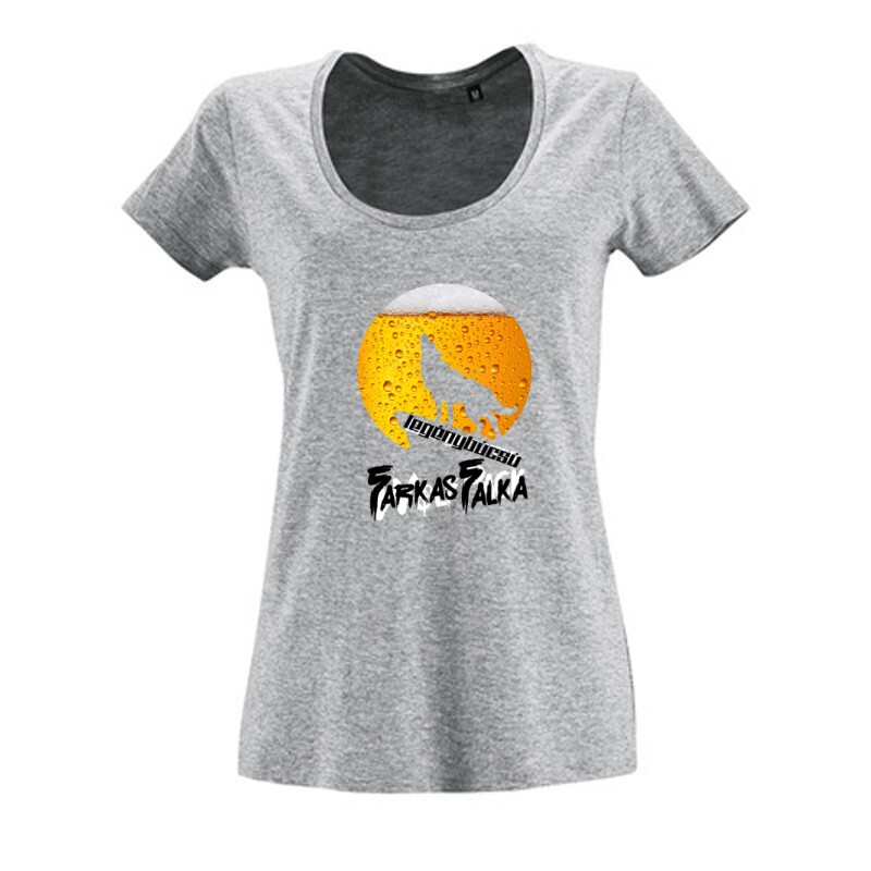 Legénybúcsú Farkasfalka Női O Nyakú Póló