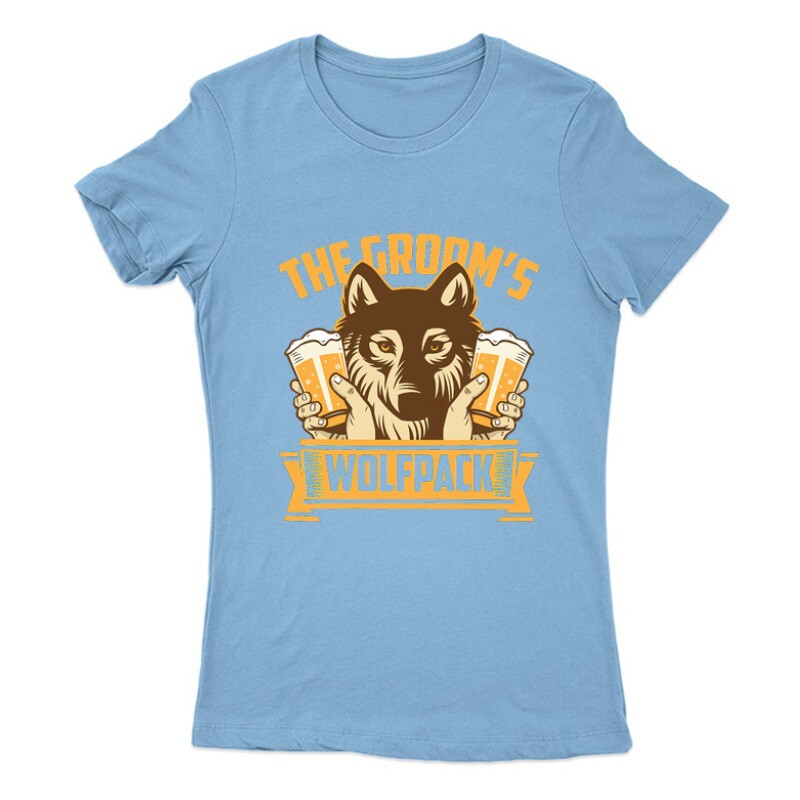 Groom's Wolfpack Női Póló