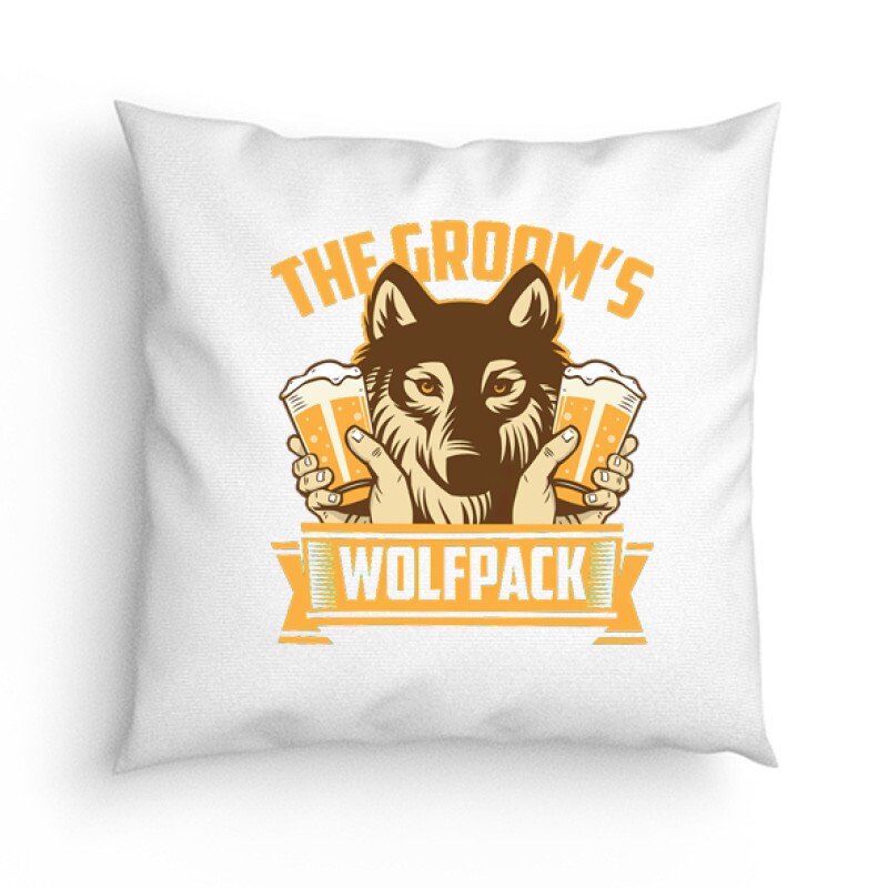 Groom's Wolfpack Párna