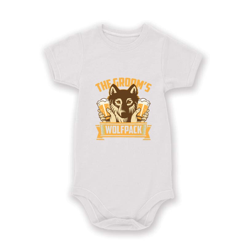 Groom's Wolfpack Baby Body