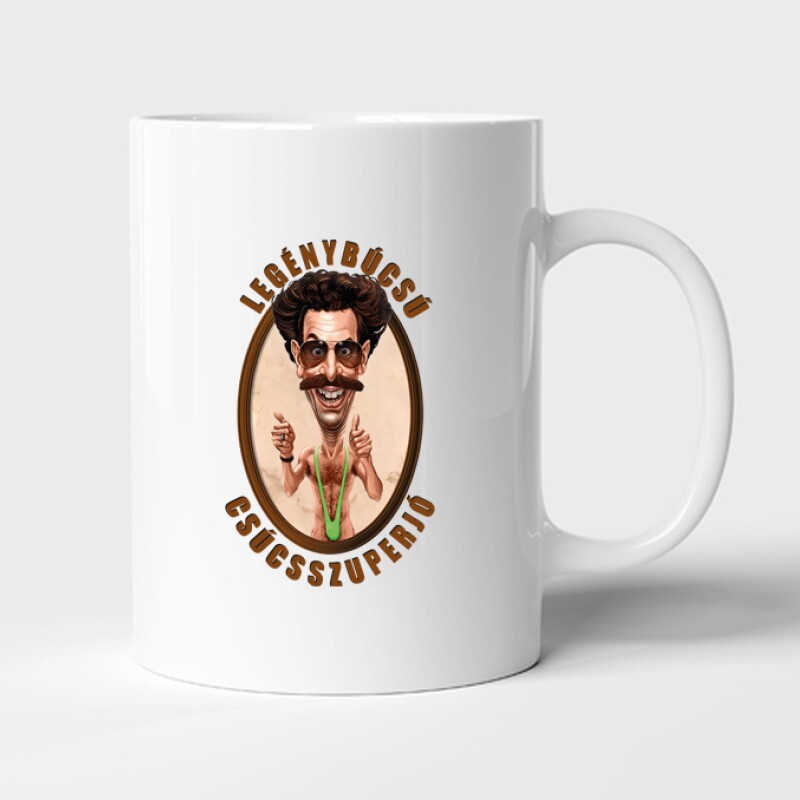 Borat Legénybúcsú Bögre