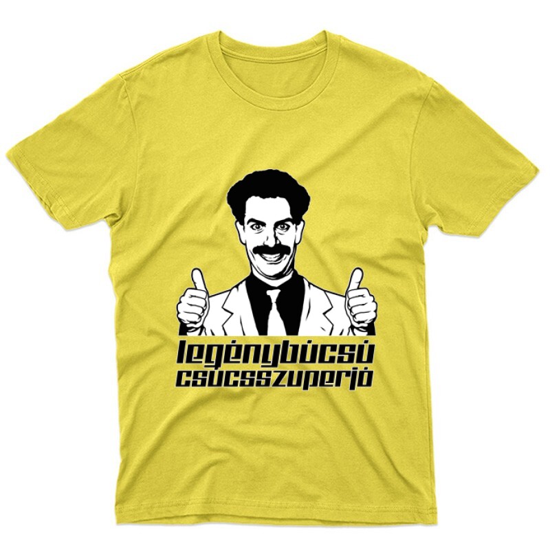 Borat 2 legénybúcsú Unisex Póló