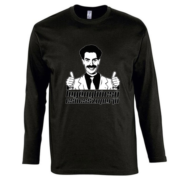 Borat 2 legénybúcsú Hosszú Ujjú Póló