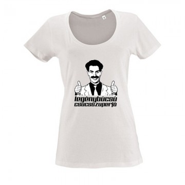 Borat 2 legénybúcsú Női O Nyakú Póló