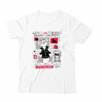 Tom & Jerry Little and Large Gyermek Póló