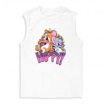 Tom & Jerry Happy Férfi Trikó