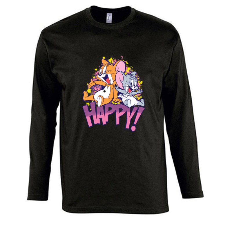 Tom & Jerry Happy Hosszú Ujjú Póló
