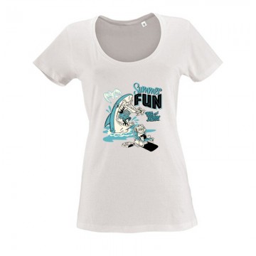 Tom & Jerry Summer Fun Női O Nyakú Póló