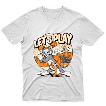 Tom & Jerry Let's Play Unisex Póló