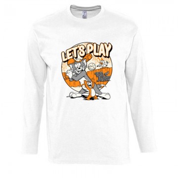Tom & Jerry Let's Play Hosszú Ujjú Póló