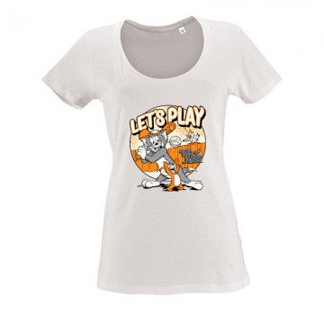 Tom & Jerry Let's Play Női O Nyakú Póló