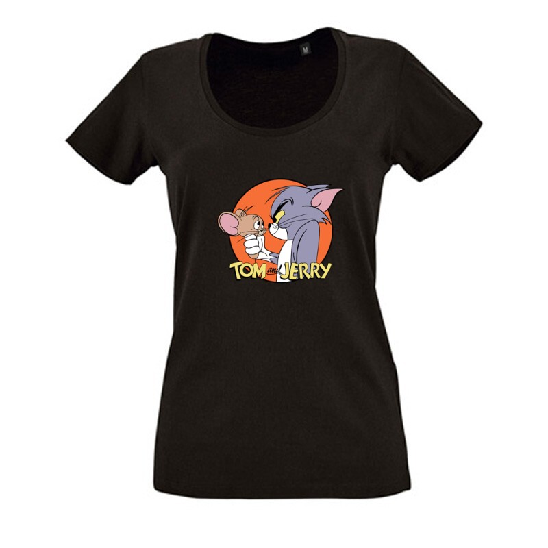 Tom & Jerry Női O Nyakú Póló