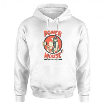 Power Mouse Unisex Kapucnis Pulcsi