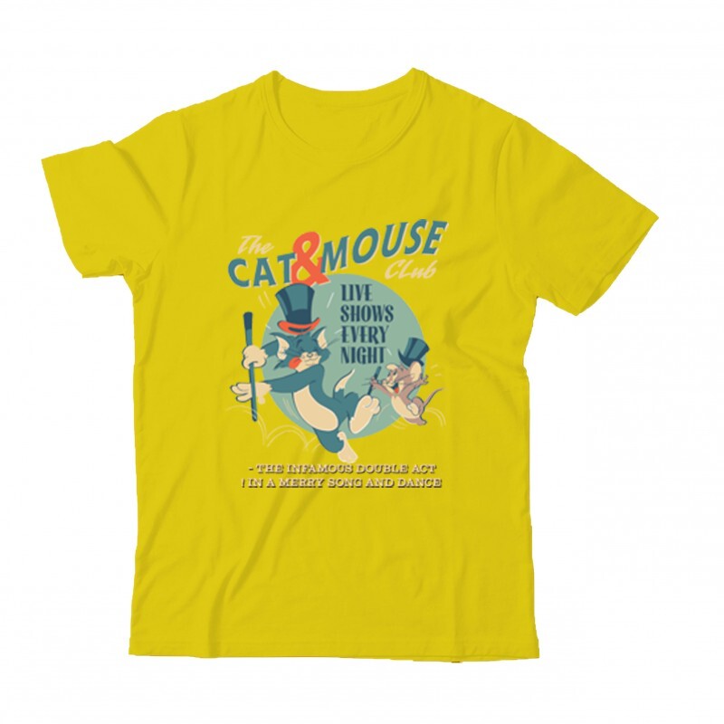 Cat Mouse Club Gyermek Póló
