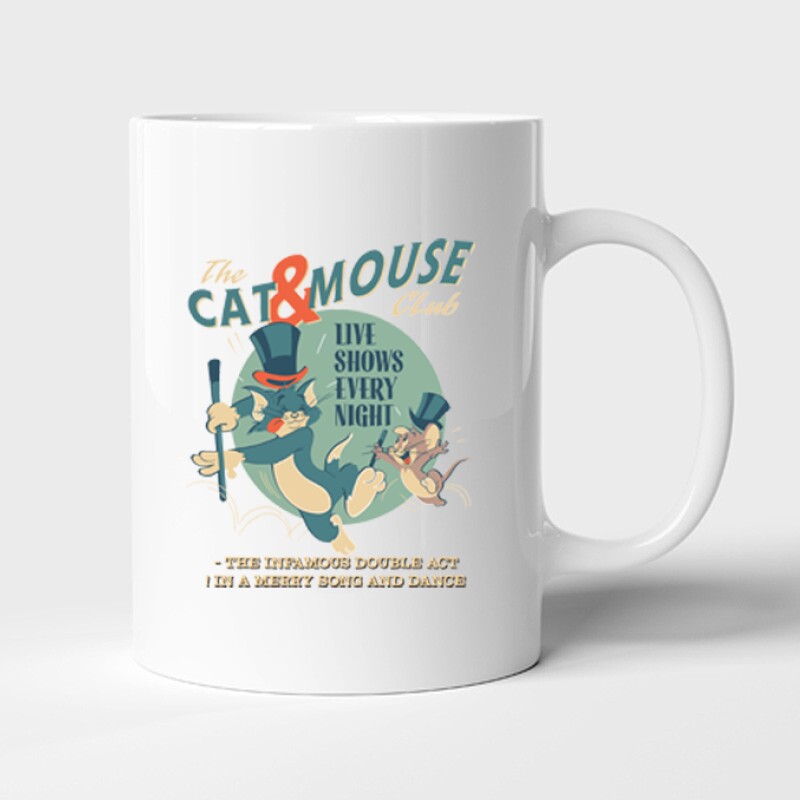 Cat Mouse Club Bögre