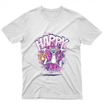Tom & Jerry Happy 2 Unisex Póló