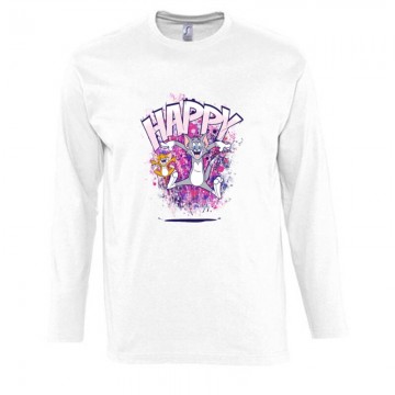 Tom & Jerry Happy 2 Hosszú Ujjú Póló