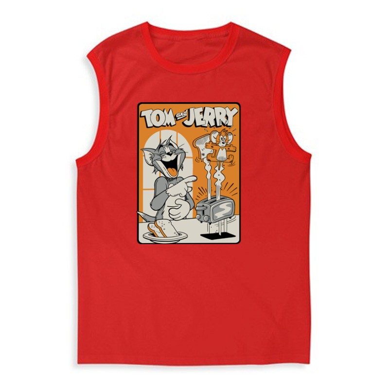 Tom & Jerry Breadtoaster Férfi Trikó